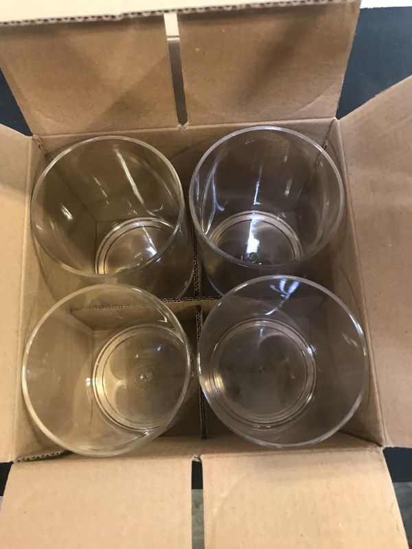 Photo 1 of 4 Set of Hard Clear Plastic Cups