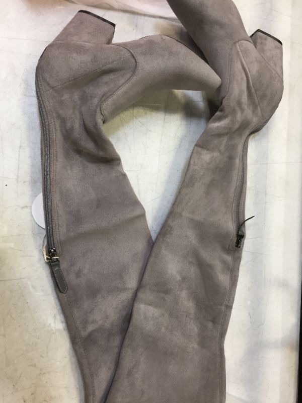 Photo 1 of Women Boots Winter Over Knee Long Boots Fashion Boots Heels Autumn Quality Suede Comfort Square 3" Heels  Size 40
