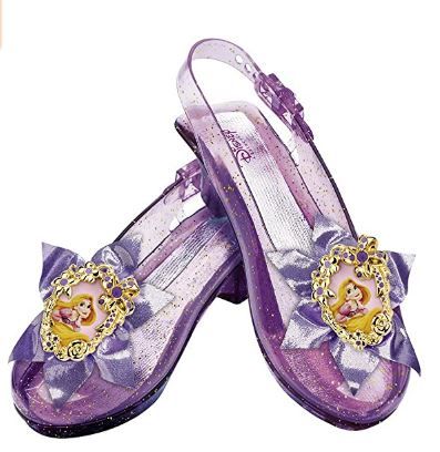 Photo 1 of Disguise Rapunzel Child Sparkle Shoes (ONE SIZE) 5-7YEARS
