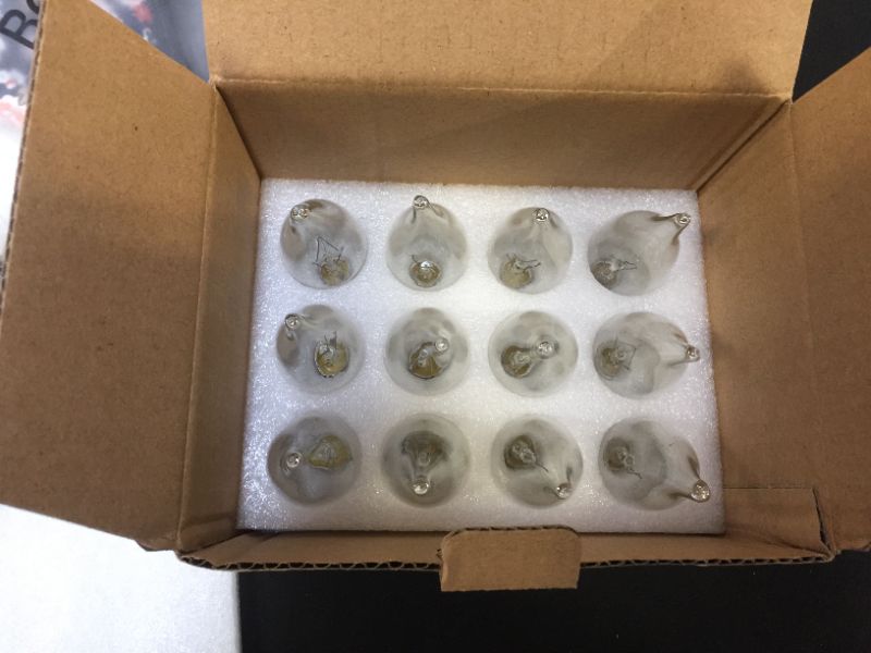Photo 2 of 12 pack of pointed lightbulbs