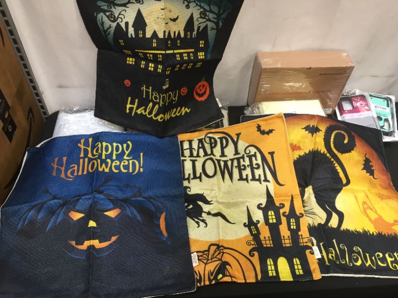 Photo 1 of 4 pack of halloween pillow covers