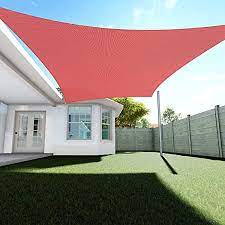 Photo 1 of 6x6ft red sail shade for patio cover