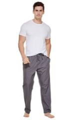 Photo 1 of CYZ Men's 100% Cotton Poplin Pajama Lounge Sleep Pant LARGE
