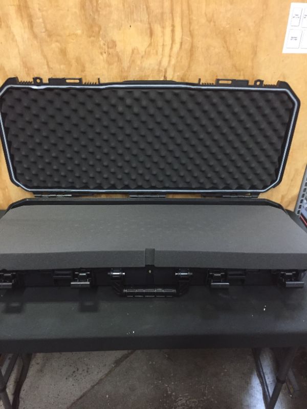 Photo 1 of PLANO MOLDING Gun Case,Single,Black,38" L,17" W