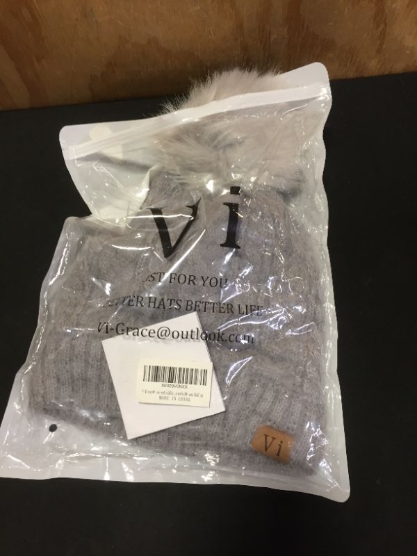 Photo 1 of GREY WINTER BEANIE 