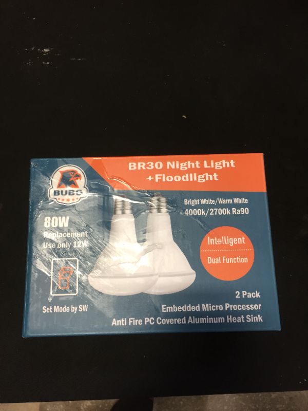 Photo 1 of 2  PACK OF LIGHT BULBS 