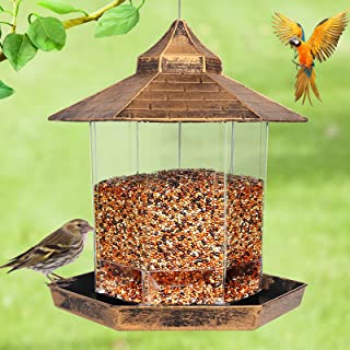 Photo 1 of  Hanging Wild Bird Feeder, Outside Decoration -Perfect for Attracting Birds on Outdoor Garden Yard,