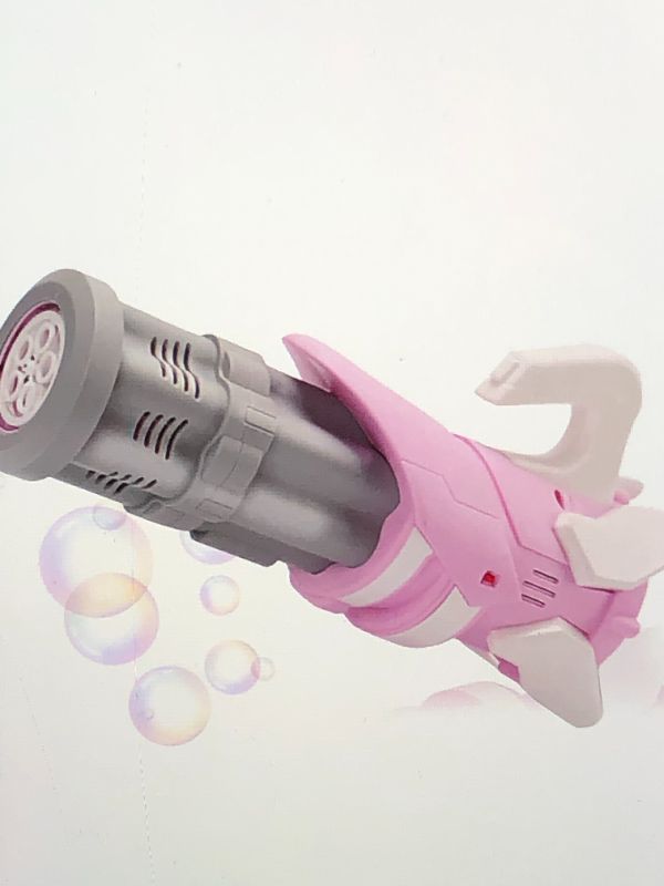 Photo 1 of HNSANMU GATLING BUBBLE MACHINE FOR KIDS (DAMAGES TO BOX)