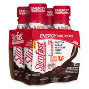 Photo 1 of SlimFast Advanced Energy Rich Chocolate Meal Replacement Shake, 11 Fluid Ounce -- 12 per case. EXP DEC 2021