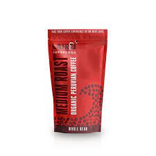 Photo 1 of  Laird Superfood Peruvian Medium Roast Caffeinated Coffee - Ethically Sourced Premium Whole Coffee Beans, 12oz Bag