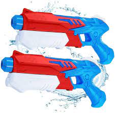 Photo 1 of MARKE 2 PACK WATER GUN SQUIRT GUNS WATER BLASTER 300CC