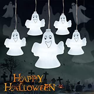 Photo 1 of Halloween Light String, Halloween Ghost Light String Decoration, Battery Operated Lights String Wireless 