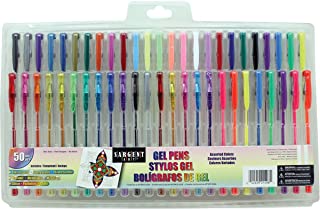 Photo 1 of Sargent Art S22-1498 Gel Pen Set 50/Pkg, Count (Pack of 1), Assorted
50 Count (Pack of 1)