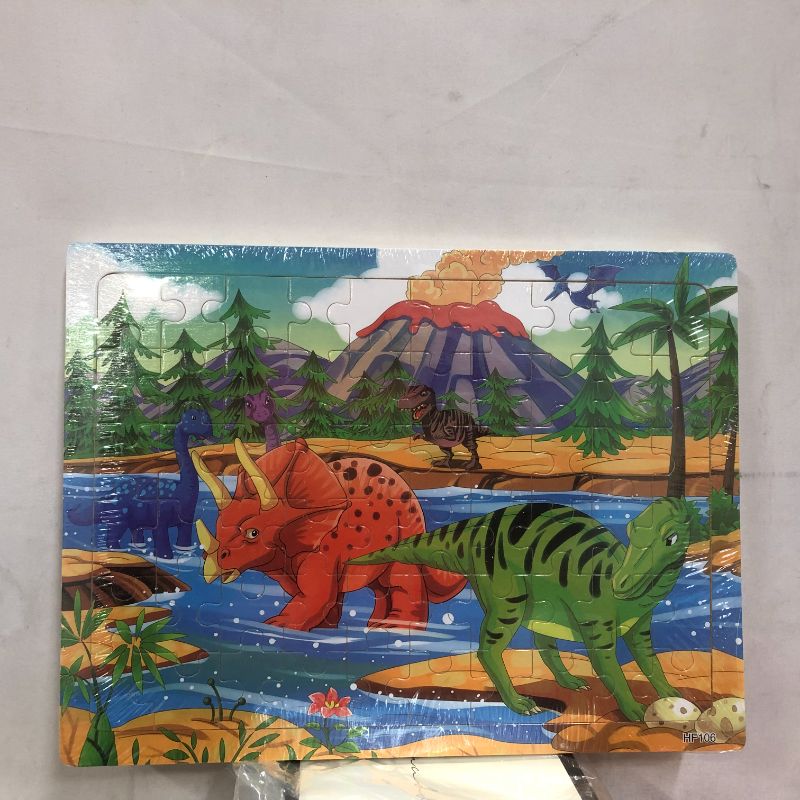 Photo 1 of WOODEN JIGSAW PUZZLE 3 CT A1448