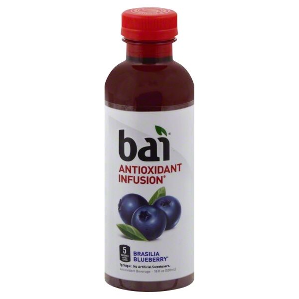 Photo 1 of 12 PK Bai Antioxidant Infusion Brasilia Blueberry - 18.0 Oz SEP 01 2021
