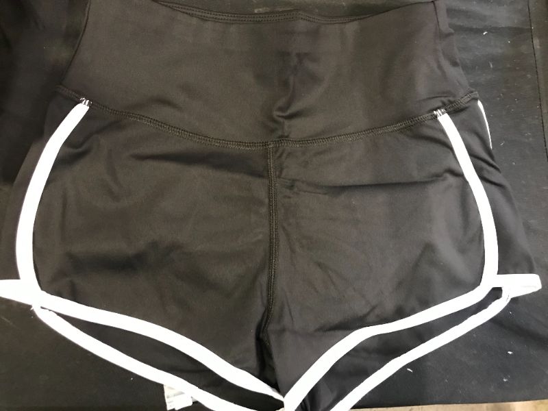 Photo 2 of Gafeng Women's Scrunch Butt Shorts Booty Lifting Ruched High Waist Workout Yoga Running Short Leggings SIZE SMALL 
