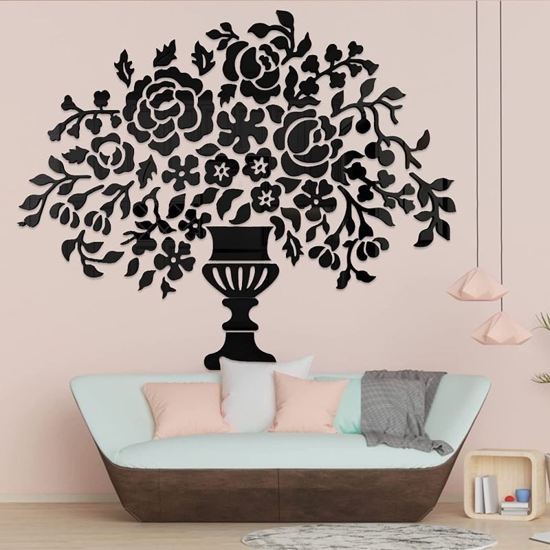 Photo 1 of Wowelife Tree Wall Stickers Wall Decals for Home Living Room Bedroom TV Background
