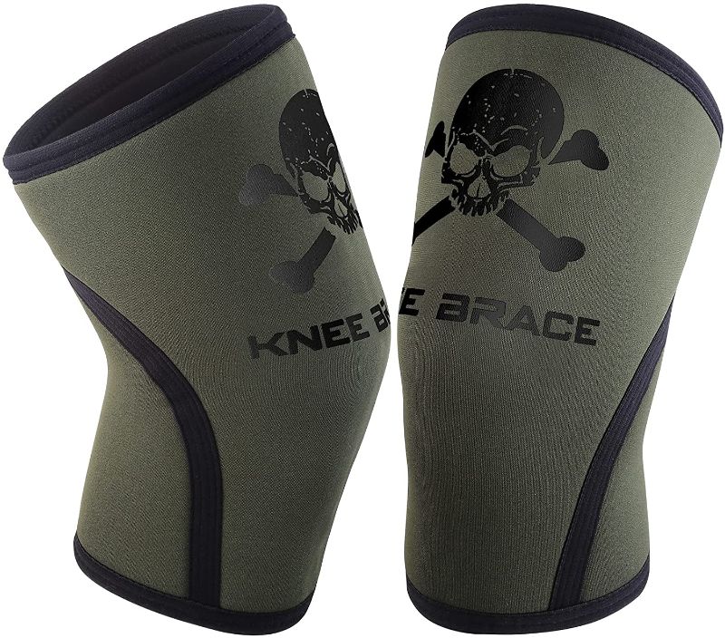 Photo 1 of Knee Compression Sleeve for Men and Women Knee Brace Support for Running Jogging Weightlifting Gym Workout Pain Relief Arthritis Injury Recovery Knee Braces for Knee Pain
