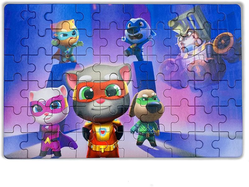 Photo 1 of LELEMON Kid Puzzle in a Metal Box 60 Pieces Puzzles for Children Ages 4-8 Educational Jigsaw Puzzle
