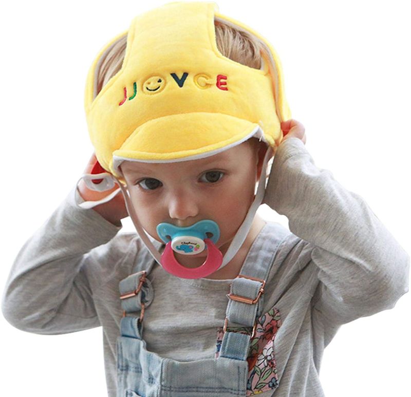 Photo 1 of beiyoule Baby Children Infant Adjustable Safety Helmet, Children Shatterproof Cap,Providing Safer Environment When Learning to Crawl Walk Playing Baby Infant
