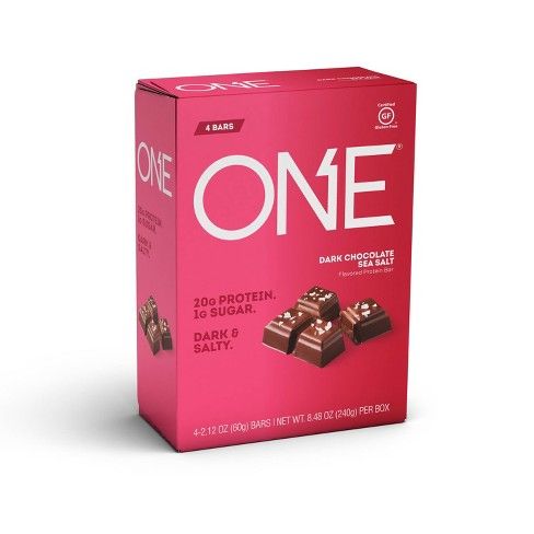 Photo 1 of 2 pack ONE Protein Bar - Dark Chocolate Sea Salt - 4ct