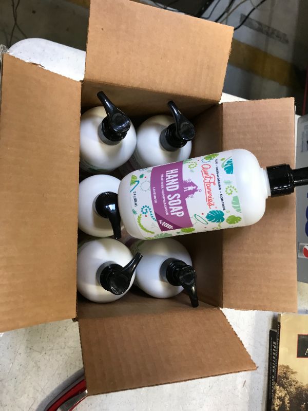 Photo 1 of box of 6 hand soaps 