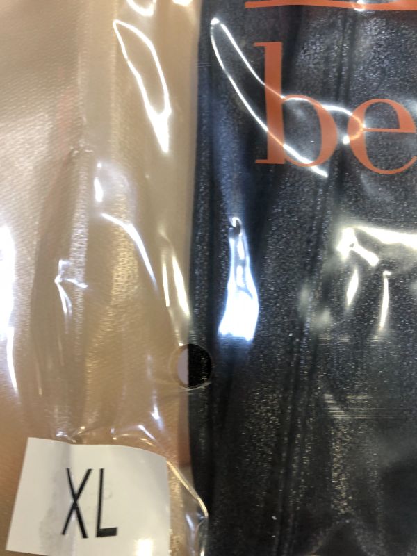Photo 1 of womens leather stretch pants color black size extra large 