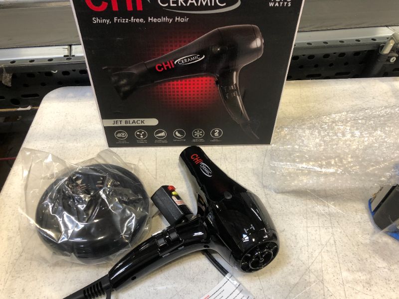 Photo 2 of CHI Ceramic Hair Dryer in Black