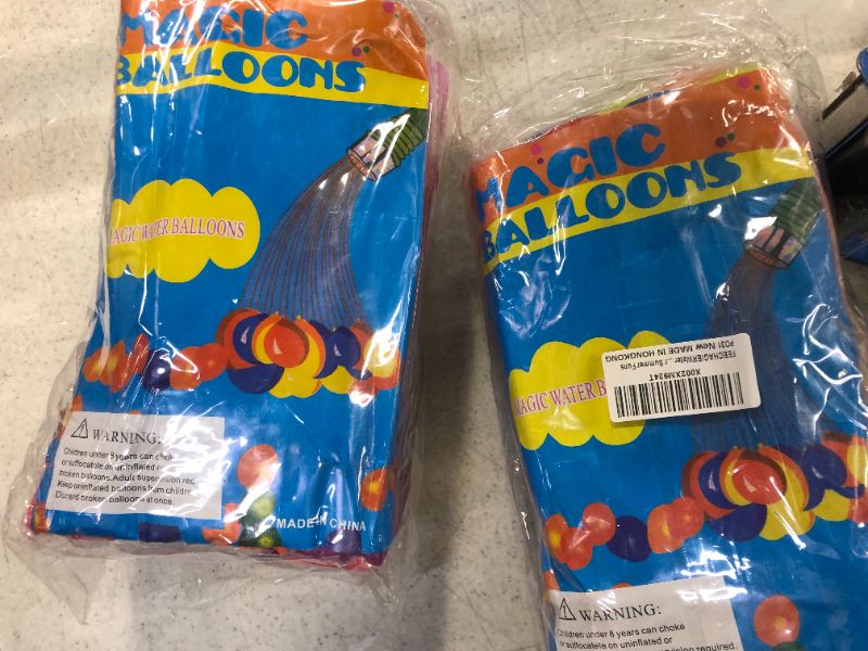 Photo 1 of magic water balloons 2 pack 