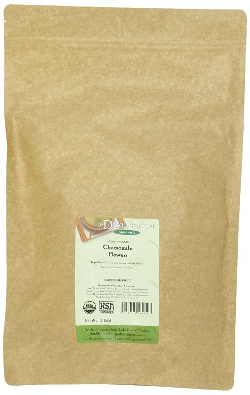 Photo 1 of Davidson's Tea Bulk, Herb Chamomile Flower, 16 Ounce
