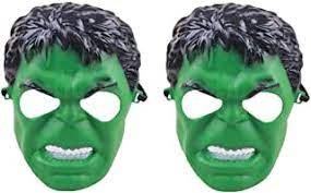 Photo 1 of Hulk Mask Halloween Party mask, Super hero Mask (2pcs)
