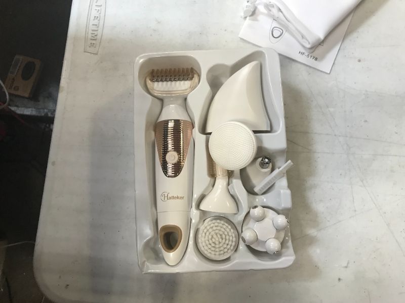 Photo 1 of Lady Shaver Rechargeable Wet And Dry Face And Body Hair Removal
