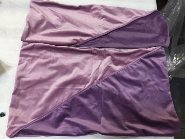 Photo 1 of 2 small pillow cases 19 x 11inch  lavender colo