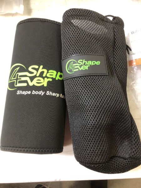 Photo 2 of 4EverShape Waist Trimmer Trainer for Women & Men, Sweat Belt, Neoprene Sweat Wrap for Stomach Sauna Exercise
