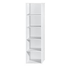 Photo 1 of 5 Shelf Bookcase - Hodedah Import
