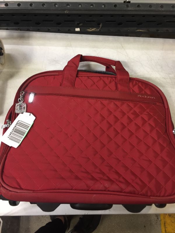 Photo 2 of HEDGREN CINDY ROLLING LAPTOP BAG 15.6" Bull Red Rolling two-wheeled
