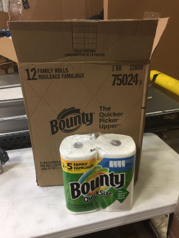 Photo 1 of 12 Pack Bounty Paper Towels