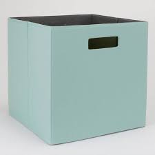 Photo 2 of 13" Fabric Cube Storage Bin - Threshold
