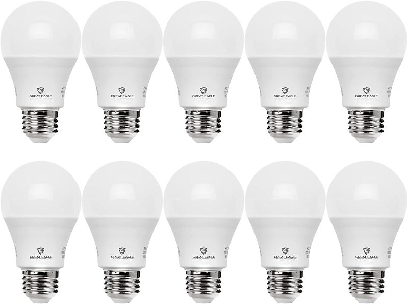 Photo 1 of 
Linkind Dimmable A19 LED Light Bulbs, 100W Equivalent, E26 Base, 5000K Daylight, 15.5W 1600 Lumens 120V, UL Listed FCC Certified, Pack of 6