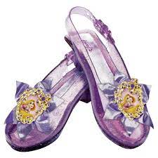 Photo 1 of Disney Big Girls Rapunzel Sparkle Shoes-Size: One Size Fits Most