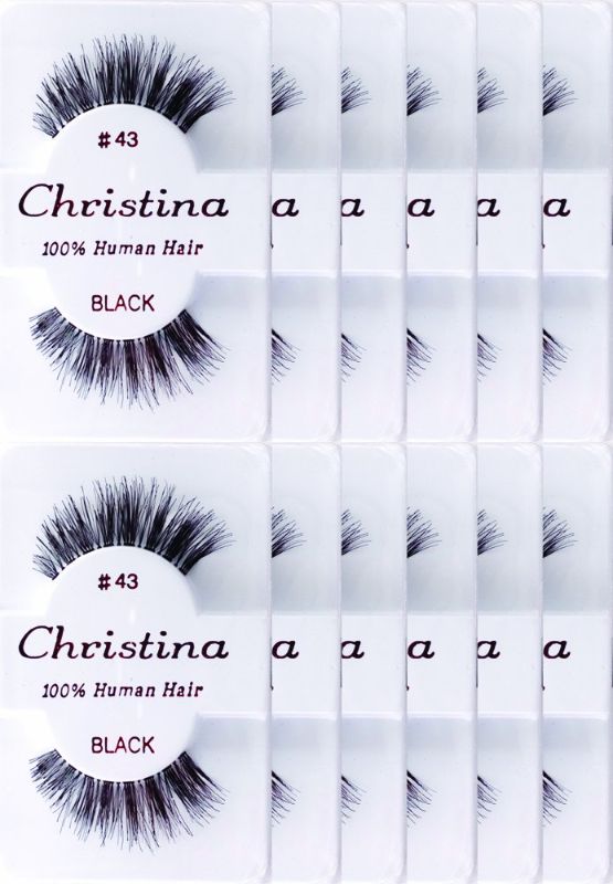 Photo 1 of 12packs Eyelashes - #43 by Christina
