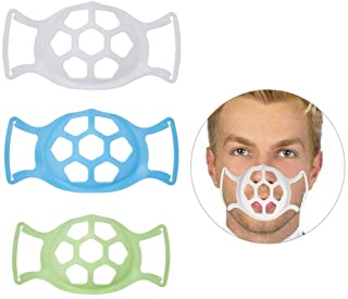 Photo 1 of 3D Mask Bracket for Adult, Soft Silicone Face Inner Breath Support Frame