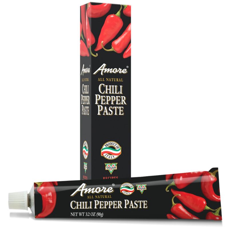 Photo 1 of Amore Chili Pepper Paste, 3.2-Ounce Tubes pack of 3 