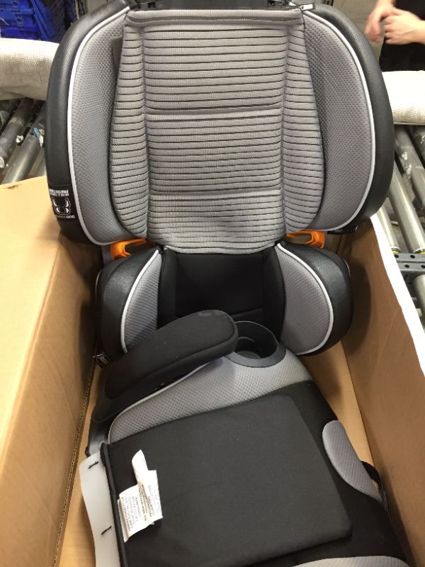 Photo 3 of Chicco KidFit Zip Air Plus 2-in-1 Belt Positioning Booster Car SEAT, Q Collection