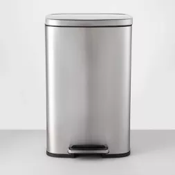 Photo 1 of 45L Rectangle Step Trash Can - Made By Design™, dented 
