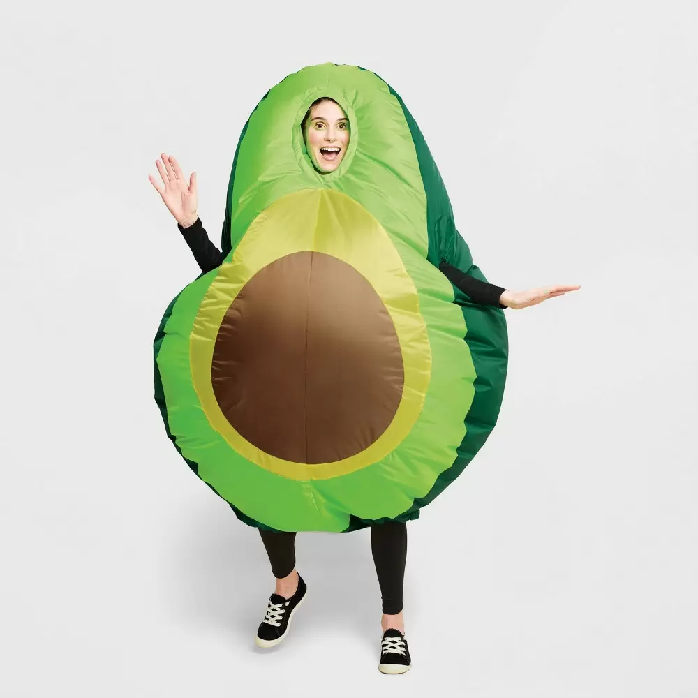 Photo 1 of  Halloween Adult Inflatable Avocado Halloween Costume One Size - Hyde & EEK!