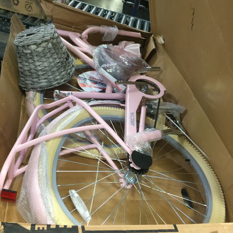 Photo 2 of BCA 26" Charleston Ladies Cruiser Bike, Pink
