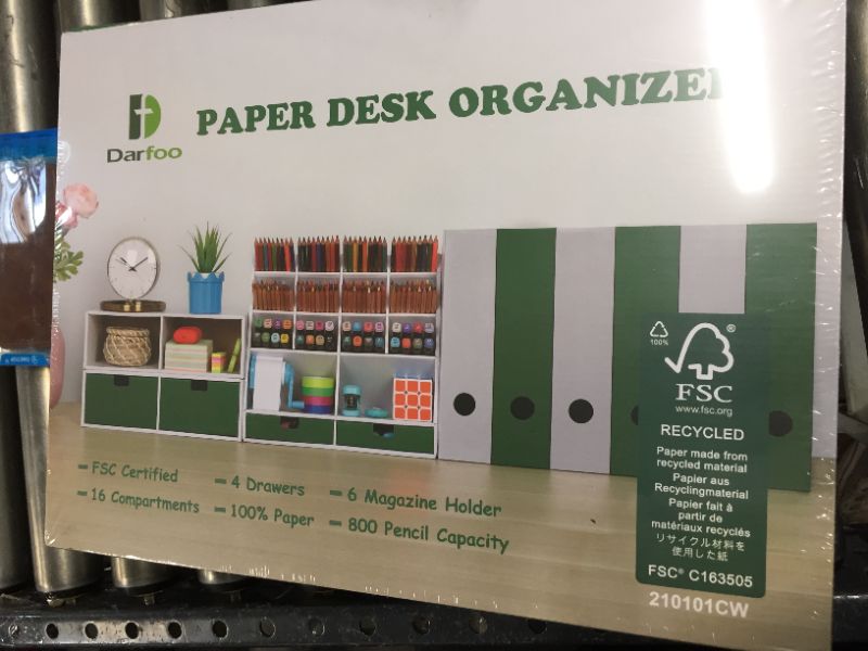 Photo 1 of PAPER DESK ORGANIZER, SEALED