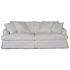 Photo 1 of 1300 Stationary 2-Seater Skirted Sofa with Slipcover by Synergy Home Furnishings
