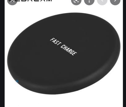 Photo 1 of 2018 Q16 Mini Qi Wireless Charger Q16 Fast Charger Pad for Samsung Galaxy S8/S8 Plus/S7/Note5 for iPhone8 X
